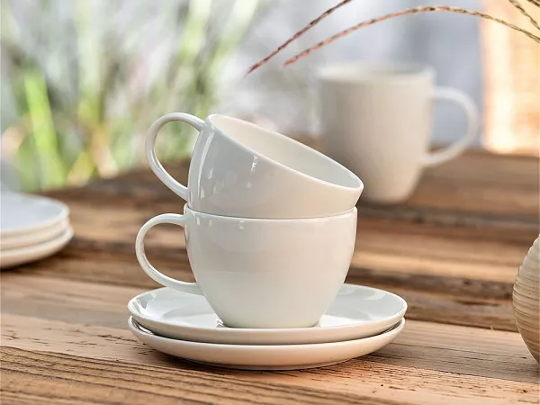 Filiżanka ze spodkiem 0,24 L / 15 cm Villa Italia - Simply Fine GL0082 Filiżanka ze spodkiem 0,24 L / 15 cm Villa Italia - Simply Fine GL0082