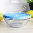 Kpl. 5 pojemników okrągłych z pokrywkami Duralex - Freshbox 11.DX.FRO.50265