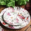 Komplet talerzy na 6 osób (18 el) Arca Italy - Butterfly Bloom 56448