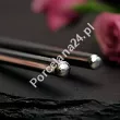 Zestaw stalowych pałeczek do sushi (2 el.) Pintinox - Okrągłe satynowane 23.PAT.O02S