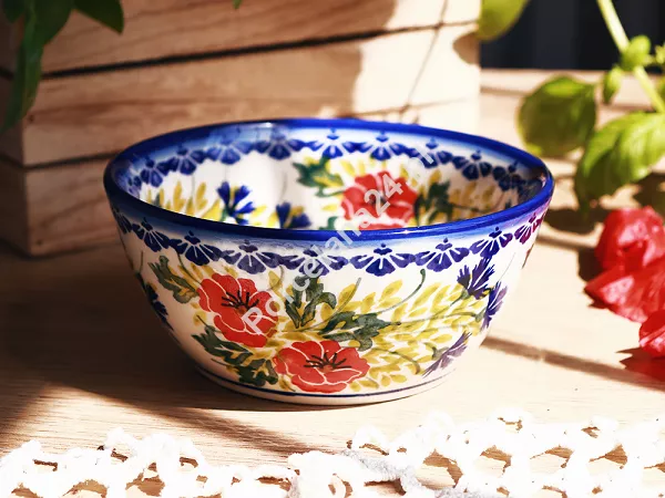Salaterka 15 cm Bolesławiec - Maki Smolińskiej Salaterka 15 cm Bolesławiec - Maki Smolińskiej
