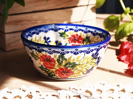 Salaterka 15 cm Bolesławiec - Maki Smolińskiej