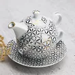 Komplet do herbaty (3el) Bogucice - Lenta 1026 Tea for one
