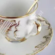 Garnitur do kawy na 6 osób (15el) Ćmielów - Rococo G348 Rocaille