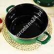 Garnek z pokrywką 4,2 L Emalia Metalac - Dark Green 1ME.DG.G20