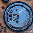 Komplet talerzy na 6 osób (18 el.) Porline - Modo Nocny Kobalt