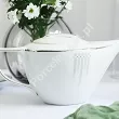 Serwis obiadowo - kawowy na 12 osób (82el.) Chodzież - City AP03 Sonata Platynowa