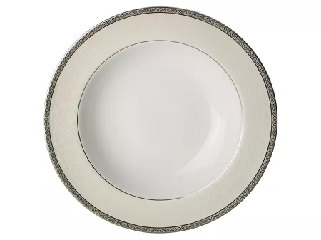 Talerz głęboki 23 cm Bogucice - Agawa Platin 678