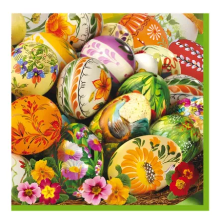 Serwetki 33 x 33 cm (20szt) Polmak - Daisy Wielkanoc - pisanki 55.SD-WL-002501 Serwetki 33 x 33 cm (20szt) Polmak - Daisy Wielkanoc - pisanki 55.SD-WL-002501