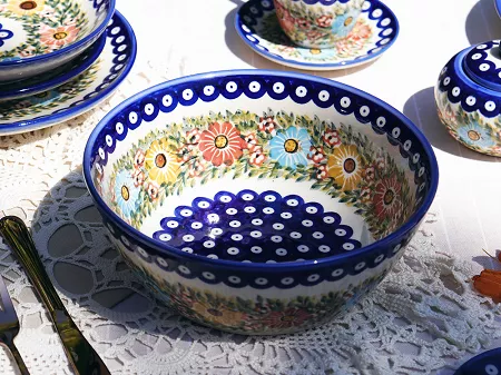 Salaterka 23 cm Bolesławiec - Rajska Łąka