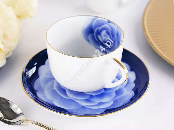Filiżanka ze spodkiem 0,28 L / 15 cm Porcel - Royal Bloom GIFT BOX 10.ROB.FS28 Filiżanka ze spodkiem 0,28 L / 15 cm Porcel - Royal Bloom GIFT BOX 10.ROB.FS28