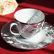 Filiżanka ze spodkiem 0,26 L / 17 cm Porcel - Belle Epoque Platin GIFT BOX 10.BEP.FS26