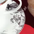 Filiżanka ze spodkiem 0,26 L / 17 cm Porcel - Belle Epoque Platin GIFT BOX 10.BEP.FS26