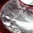 Filiżanka ze spodkiem 0,26 L / 17 cm Porcel - Belle Epoque Platin GIFT BOX 10.BEP.FS26