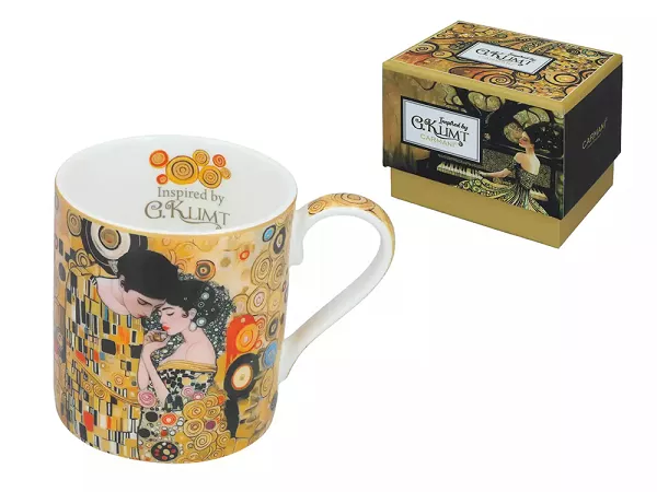 Kubek 0,35 L Carmani - Inspirowany malarstwem G. Klimt, Kobieta i mężczyzna 33.532-0022 Kubek 0,35 L Carmani - Inspirowany malarstwem G. Klimt, Kobieta i mężczyzna 33.532-0022