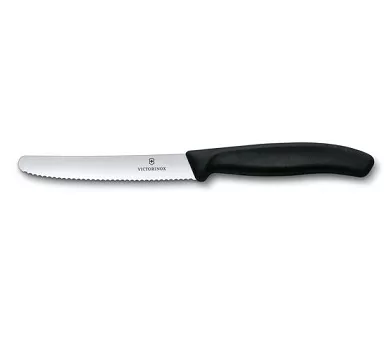 Nóż do pomidorów 11 cm Victorinox - Swiss Classic Black V.SC.B.6.7833