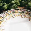 Komplet talerzy na 6 osób (18 el) Arca Italy - Garden Stripes 56450