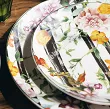 Komplet talerzy na 6 osób (18 el) Arca Italy - Garden Stripes 56450