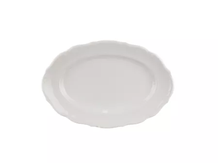 Półmisek owalny 38 cm Chodzież - Maria Teresa C000 BIAŁA