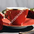 Filiżanka ze spodkiem 0,26 L / 17 cm Porcel - Rouge GIFT BOX 10.RO.FS26