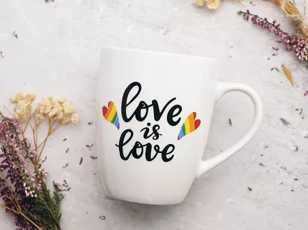 Kubek 0,34 L Altom Design - Love is love 07.WAL.2683