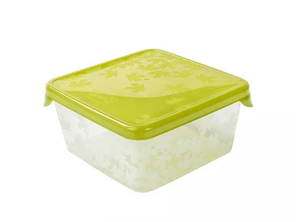 Pojemnik kwadratowy 750ml BranQ - Rukkola zielony 1D.POJ.72867-Z Pojemnik kwadratowy 750ml BranQ - Rukkola zielony 1D.POJ.72867-Z