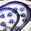 Półmisek owalny 33 cm Bolesławiec - Altmańska Polana