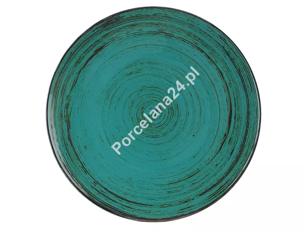 Talerz płytki 28 cm Bogucice - Alumina Nostalgia Emerald 992 Talerz płytki 28 cm Bogucice - Alumina Nostalgia Emerald 992