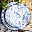 Komplet talerzy na 6 osób (18 el) Arca Italy - Old London Blue