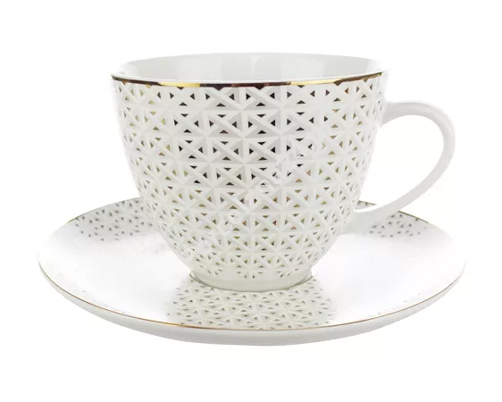 Filiżanka ze spodkiem 0,45 L / 18 cm Bogucice - Oktan 976 Filiżanka ze spodkiem 0,45 L / 18 cm Bogucice - Oktan 976