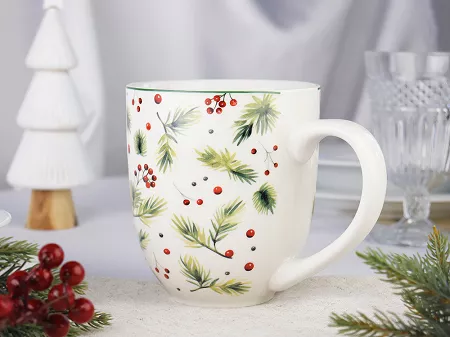 Kubek 1 l Duo - Christmas Leaves 15.CHLE.K1000