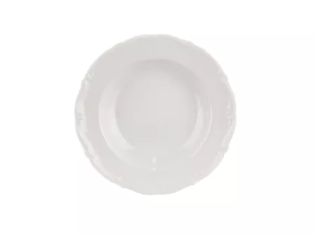 Talerz głęboki 22,5 cm Chodzież - Maria Teresa C000 BIAŁA