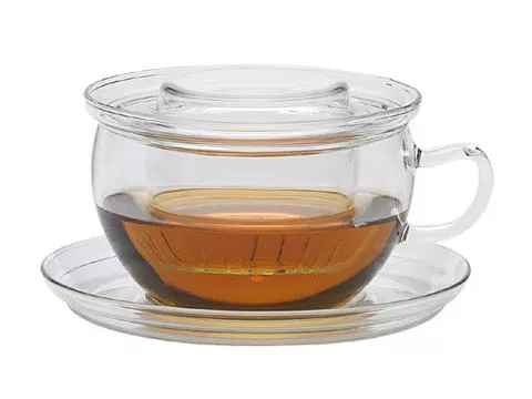 Filiżanka ze spodkiem z zaparzaczem (szklana) 0,4 L Trendglas - TEA TIME 4E.220211 Filiżanka ze spodkiem z zaparzaczem (szklana) 0,4 L Trendglas - TEA TIME 4E.220211