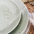 Komplet talerzy na 6 osób (18 el) Lubiana - Hanami Pistacjowa Zieleń