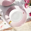 Komplet 2 filiżanek ze spodkiem 0,12 L Pip Studio - La Majorelle Pink 51.LMP.004.107