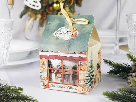 Kubek w domku 0,4 l  Duo - Christmas Village 15.CHV.K40D