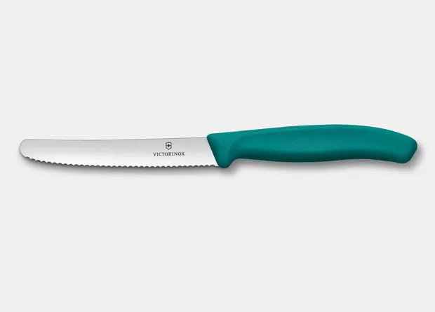 Nóż do pomidorów 11 cm Victorinox - Swiss Classic Zielony V.SC.T.6.7834.C1 Nóż do pomidorów 11 cm Victorinox - Swiss Classic Zielony V.SC.T.6.7834.C1