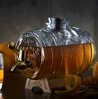 Dystrybutor (beczułka) na alkohol 1 L mosiądz Kilner 0025.811