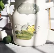 Beczka z kamionki ze szczypcami 3,5 L Bella Fiore - Kremowa 1TR.BECZ.45578