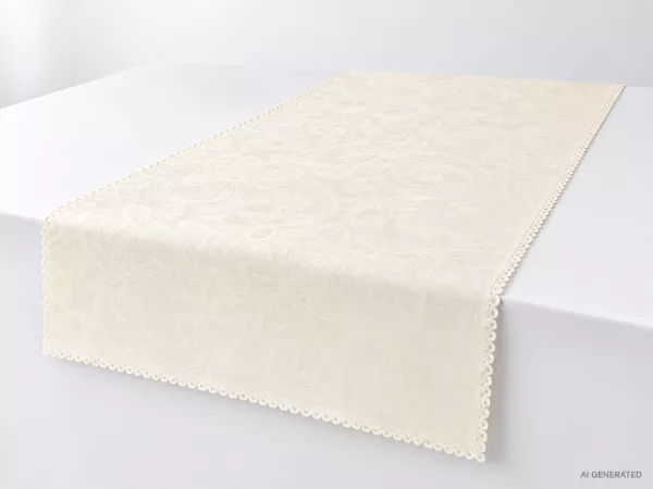 Bieżnik 40 x 180 cm Surbo - Jadis kremowy 81.040x180-JA/K-KRE Bieżnik 40 x 180 cm Surbo - Jadis kremowy 81.040x180-JA/K-KRE