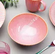 Serwis obiadowo - herbaciany na 6 osób (26 el.) Lubiana - Stoneware Blush
