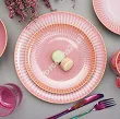 Serwis obiadowo - herbaciany na 6 osób (26 el.) Lubiana - Stoneware Blush