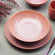 Serwis obiadowo - herbaciany na 6 osób (26 el.) Lubiana - Stoneware Blush
