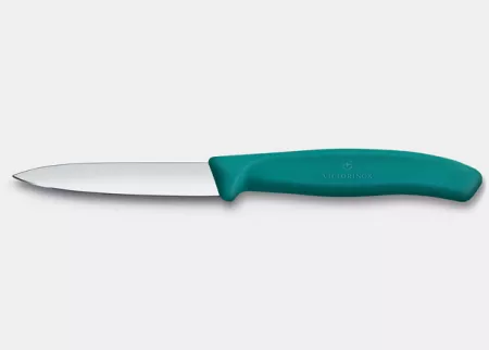 Nóż do warzyw i owoców 8 cm Victorinox - Swiss Classic Zielony V.SC.T.6.7604.C1