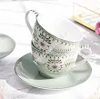 Komplet 2 filiżanek ze spodkiem 0,3 L Pip Studio - Lily & Lotus Light Green 51.L&LLG.004.204