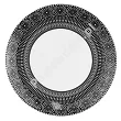 Serwis obiadowo - kawowy na 6 osób (30 el) Bogucice - Iva Black 1042