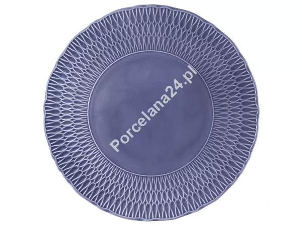 Talerz płytki 26 cm Ćmielów - Sofia LB03 Szafirowy Talerz płytki 26 cm Ćmielów - Sofia LB03 Szafirowy