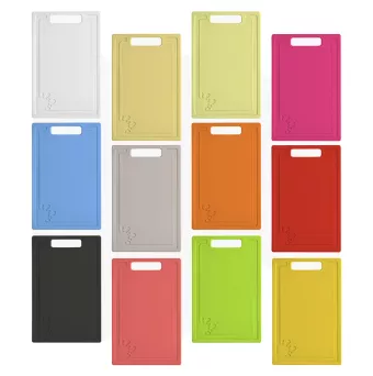 Deska do krojenia antypoślizgowa 38,5 x 24 cm Altom Design  - Splash Czarna 07.AK.2026-CZ