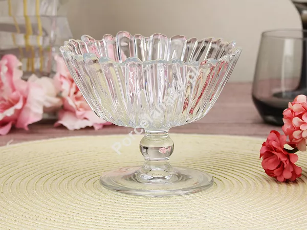 Salaterka na nodze 14 cm Pasabahce - Aurora 1D.SAL.74745 Salaterka na nodze 14 cm Pasabahce - Aurora 1D.SAL.74745
