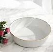 Serwis obiadowy na 12 osób (40 el.) Lubiana - Ankara Gold 1608D Natrysk